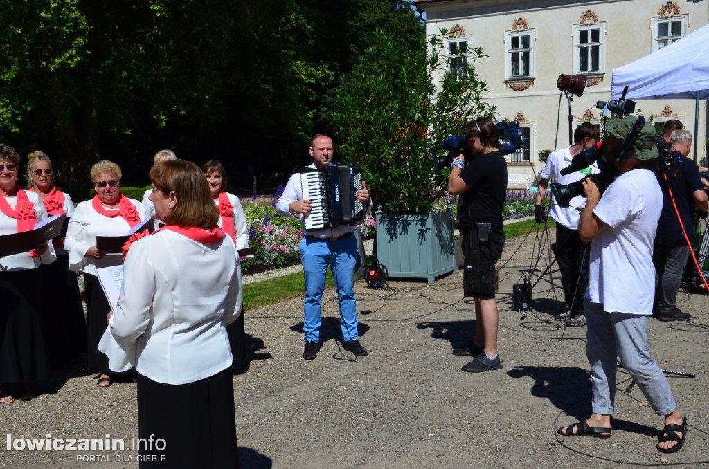 Program Budzi się ludzi TVP Łódź w Nieborowie