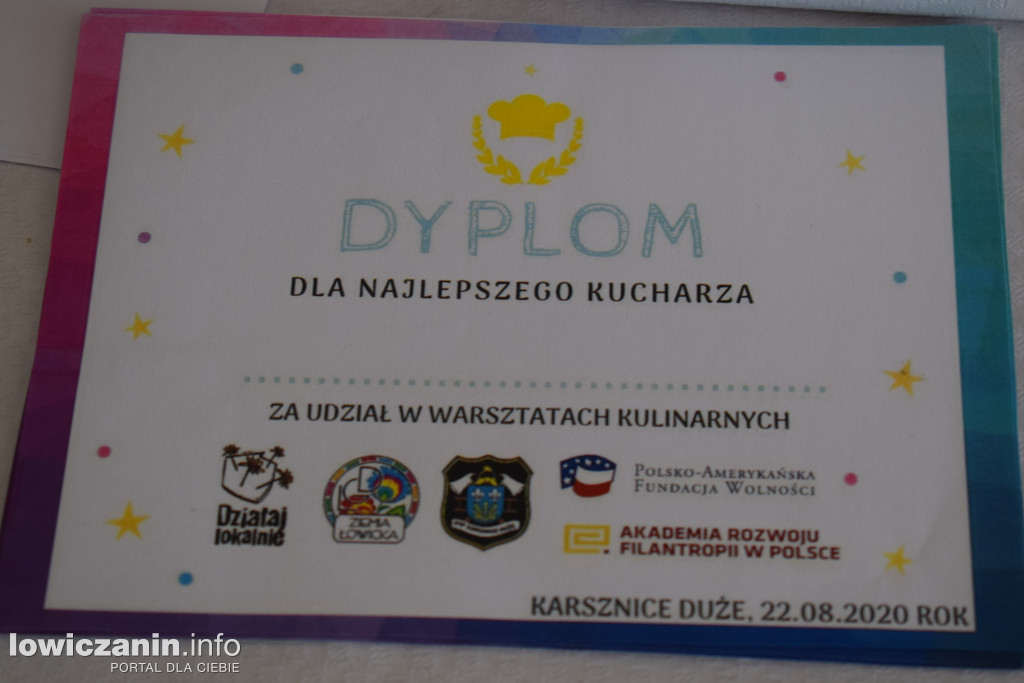 Warsztaty kulinarne OSP Karsznice Duże