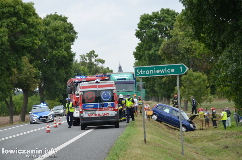 Wypadek w Stroniewicach