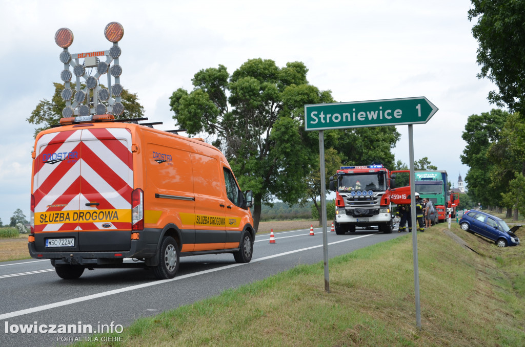 Wypadek w Stroniewicach