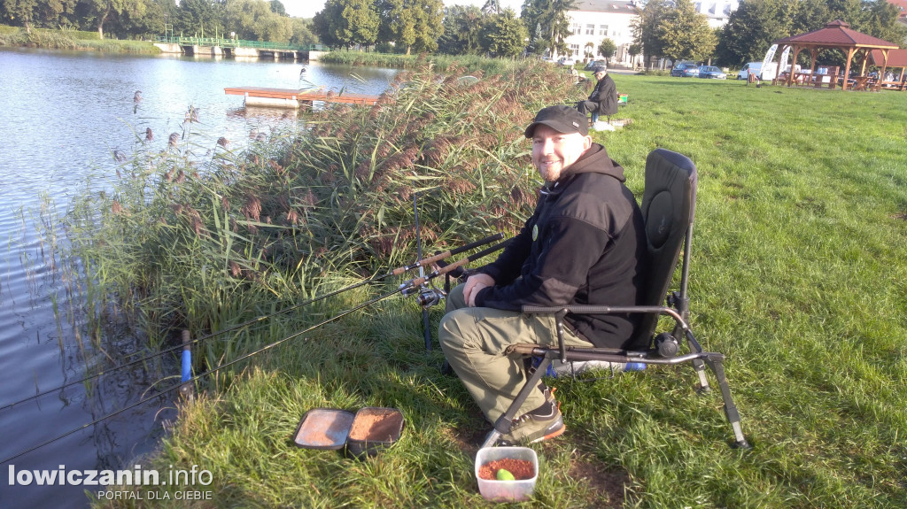Zawody wędkarskie w Głownie
