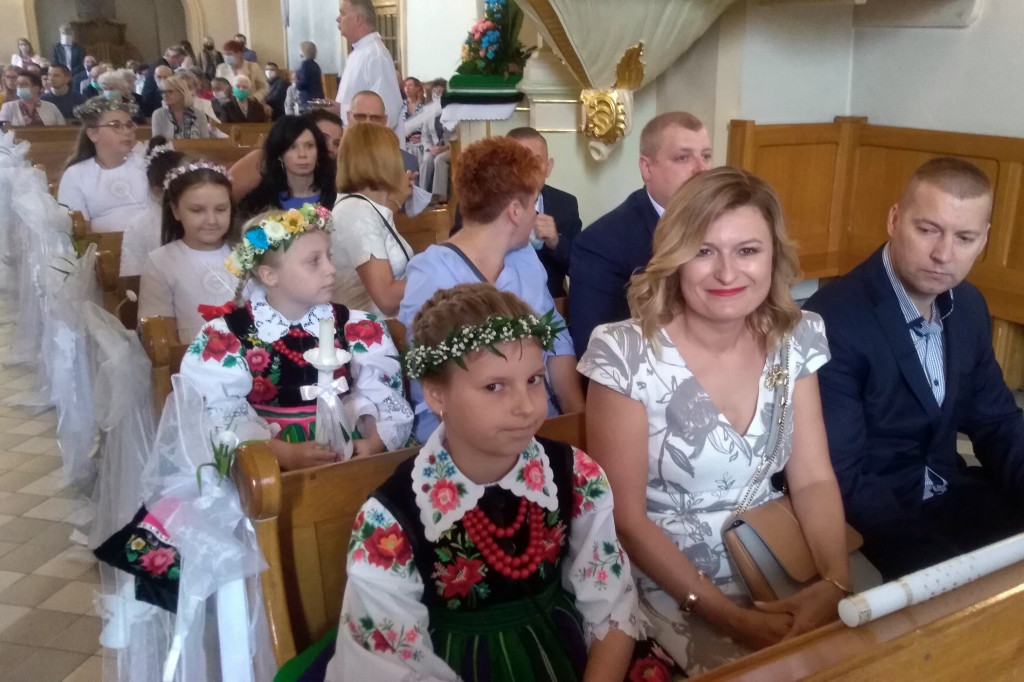 Pierwsza Komunia Święta w kościele św. Ducha