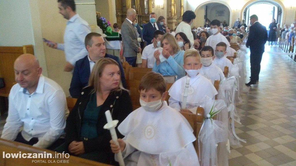 Pierwsza Komunia Święta w kościele św. Ducha