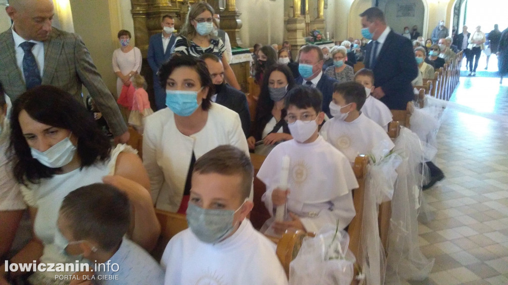 Pierwsza Komunia Święta w kościele św. Ducha