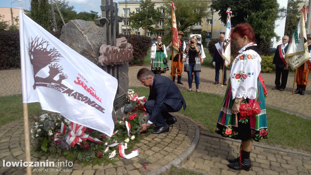 Łowickie obchody 40-lecia Solidarności