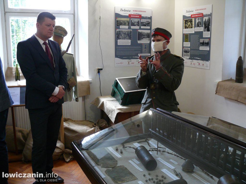 Antoni Macierewicz był na otwarciu muzeum w Bolimowie