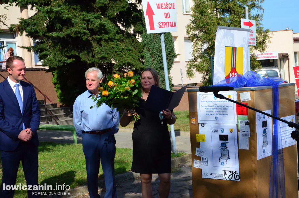 Gmina Łowicz ufundowała aparat USG dla szpitala