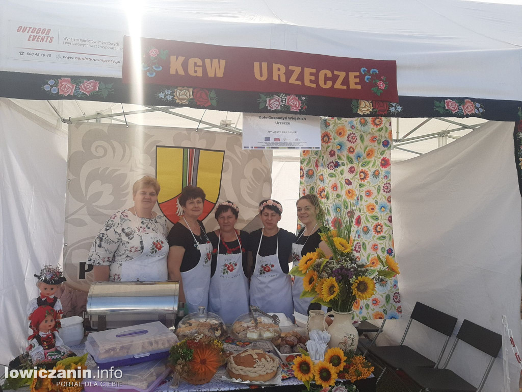 Nasi na dożynkach wojewódzkich w Uniejowie