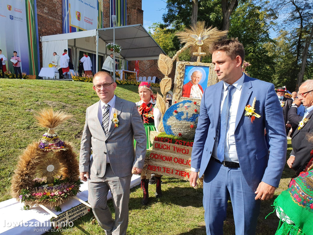 Nasi na dożynkach wojewódzkich w Uniejowie