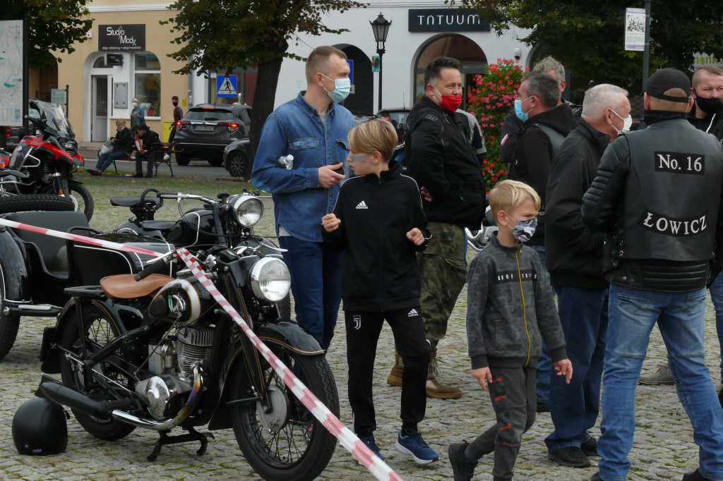 Motocykliści spotkali się na Nowym Rynku