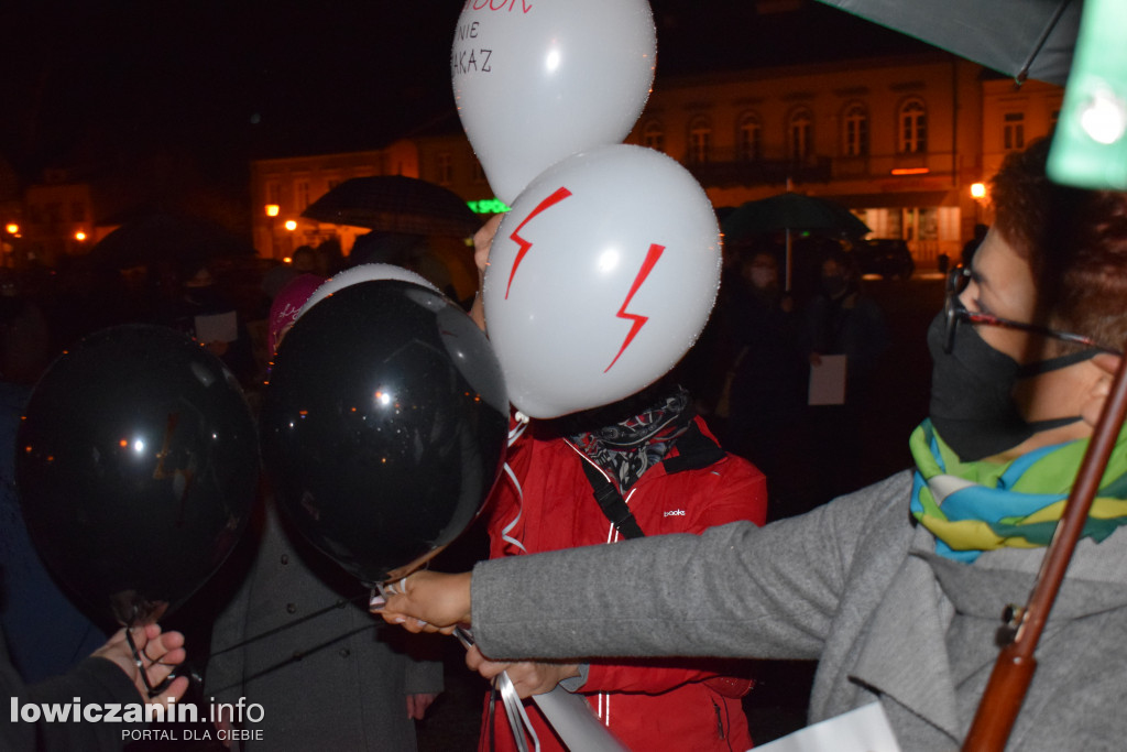 Piątkowy protest w Łowiczu