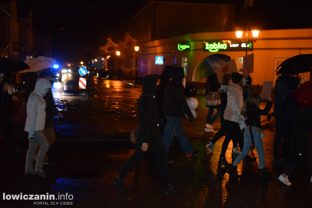 Piątkowy protest w Łowiczu