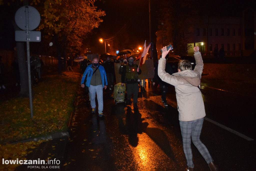 Piątkowy protest w Łowiczu