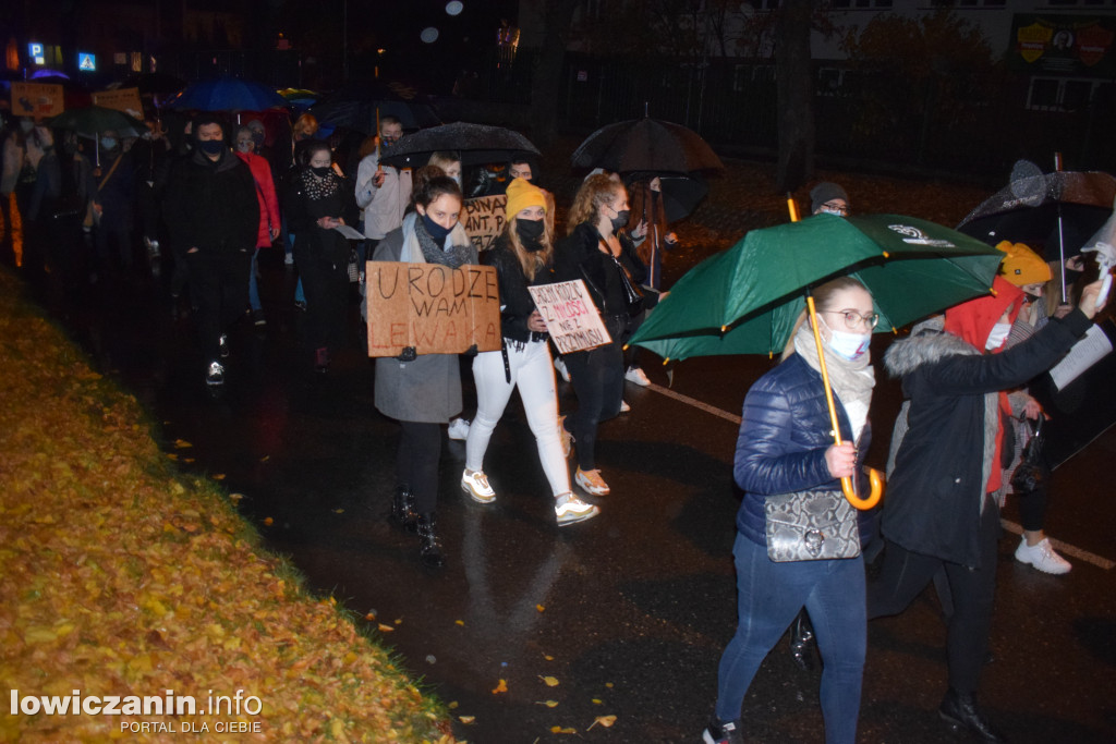 Piątkowy protest w Łowiczu