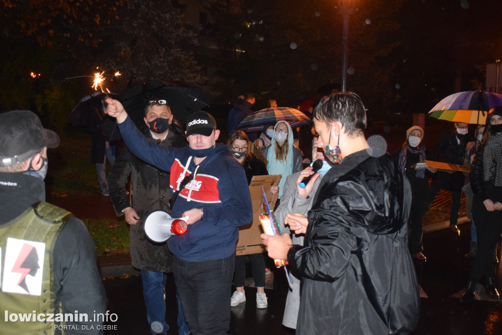 Piątkowy protest w Łowiczu