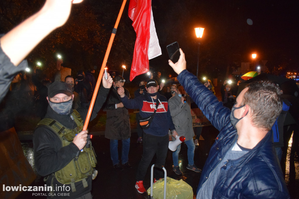 Piątkowy protest w Łowiczu