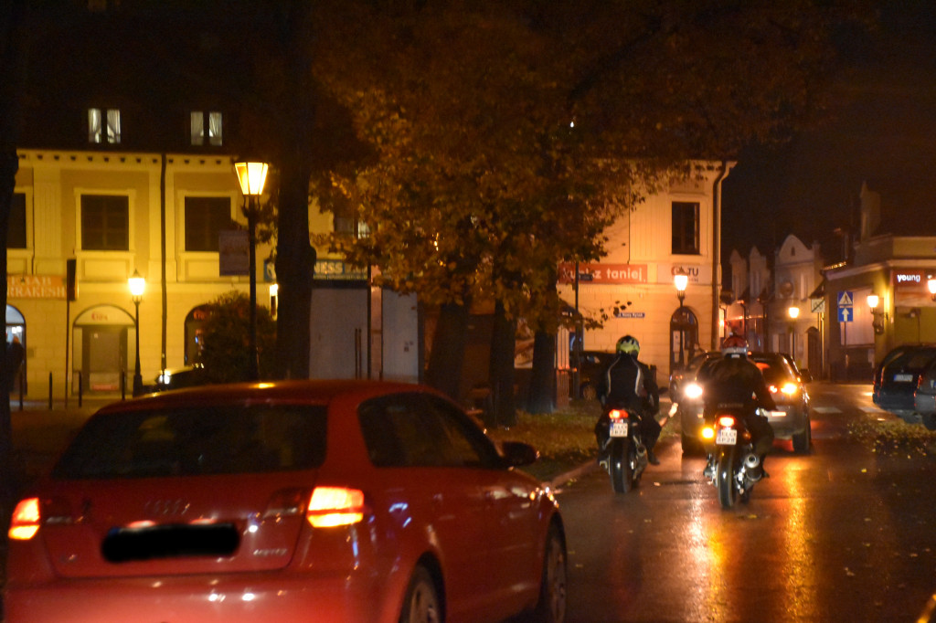 Zmotoryzowany protest przejechał ulicami Łowicza