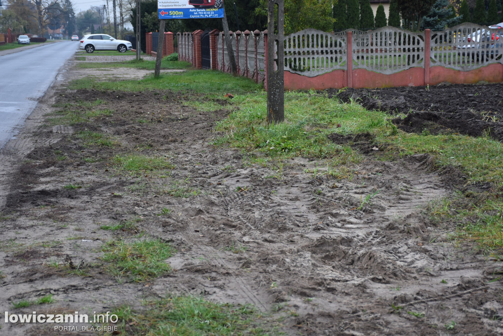 TIR zablokował drogę