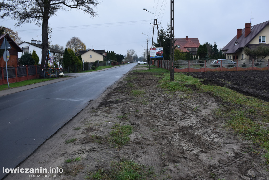 TIR zablokował drogę