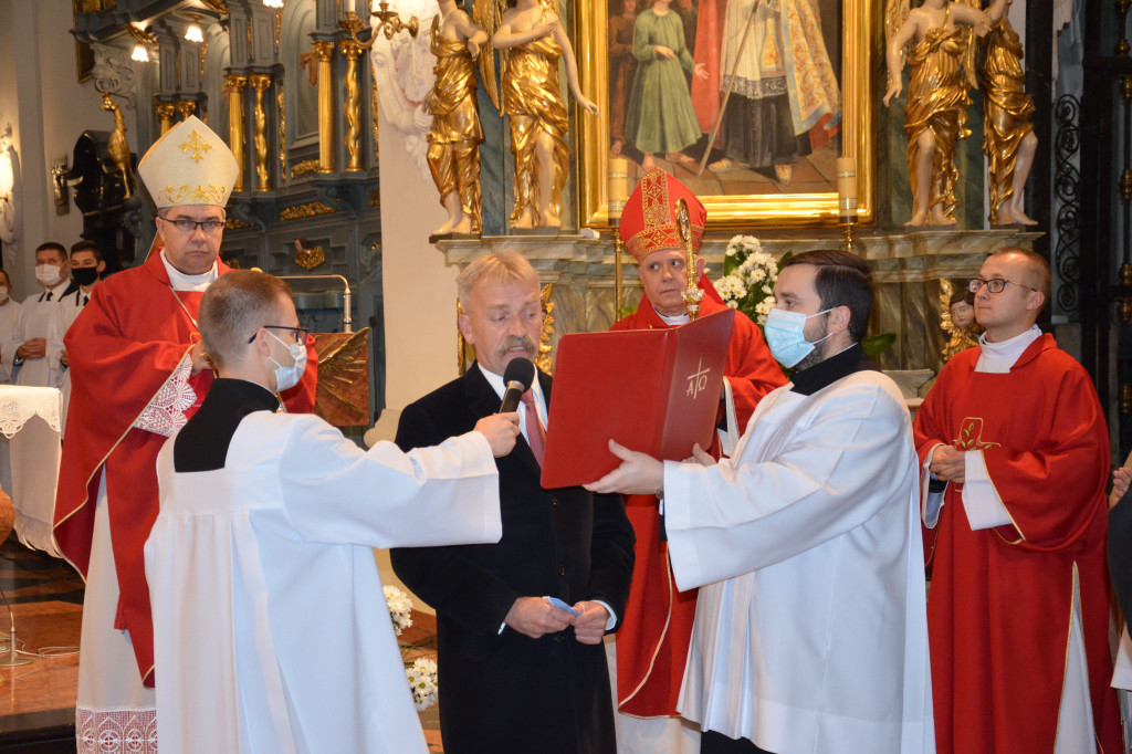 Uroczystość patronki Łowicza w murach katedry