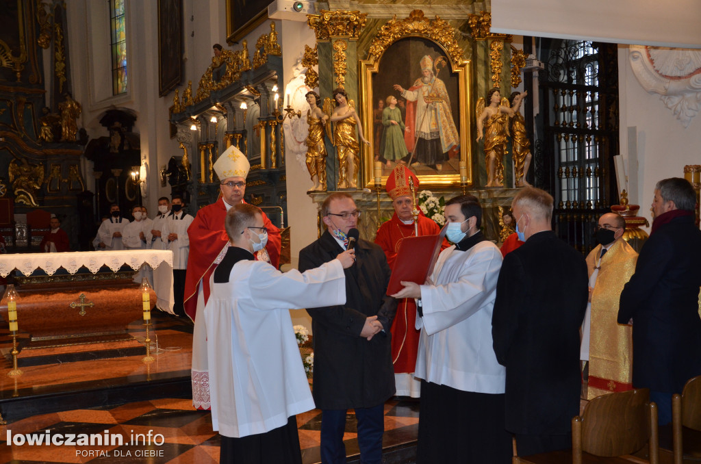 Uroczystość patronki Łowicza w murach katedry