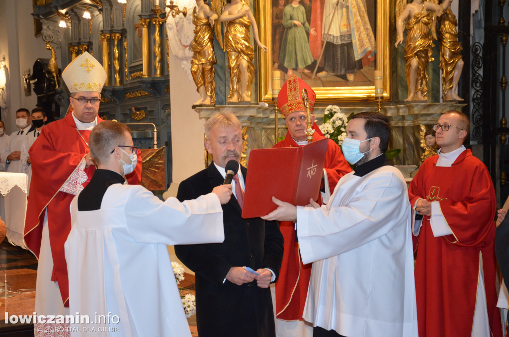 Uroczystość patronki Łowicza w murach katedry