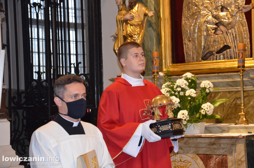 Uroczystość patronki Łowicza w murach katedry