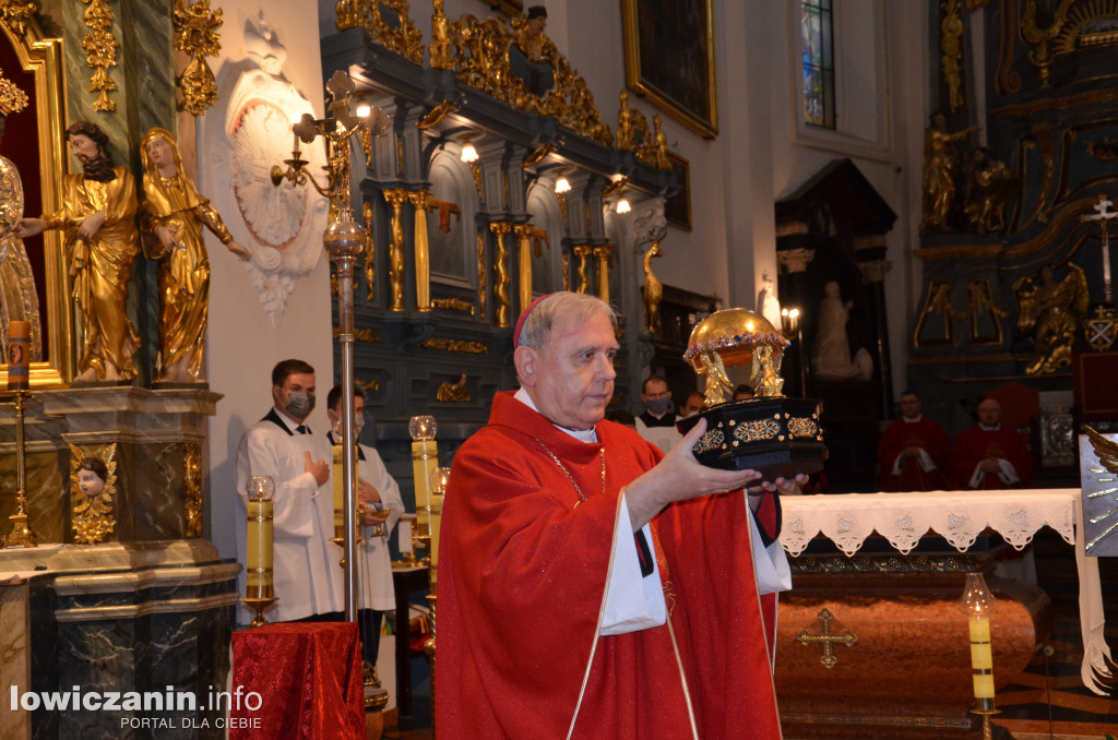 Uroczystość patronki Łowicza w murach katedry