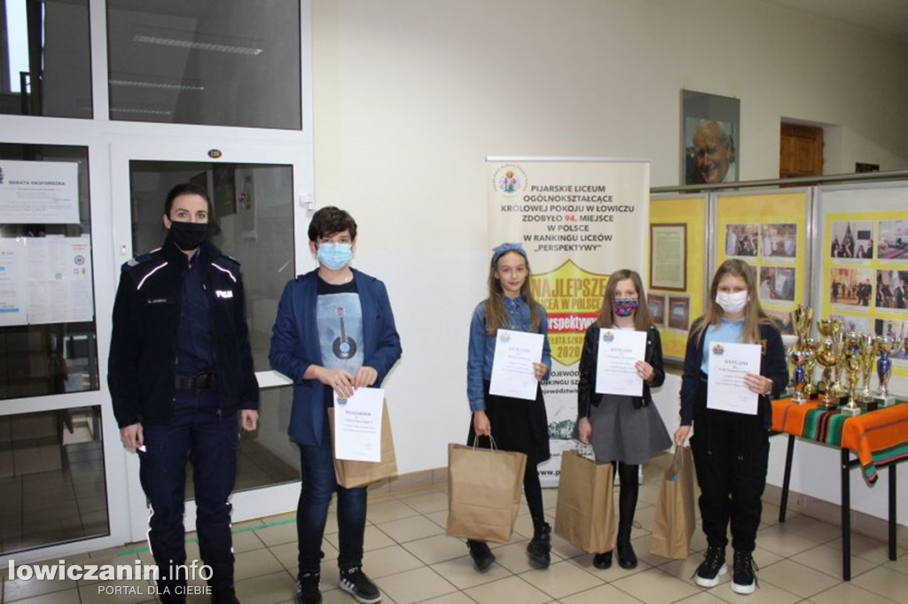 Konkurs plastyczny - Moja bezpieczna droga do szkoły