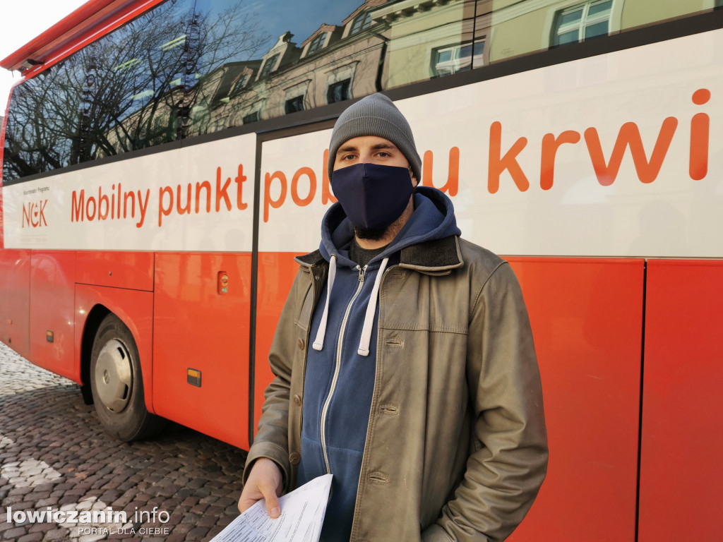 Zbiórka krwi w Łowiczu