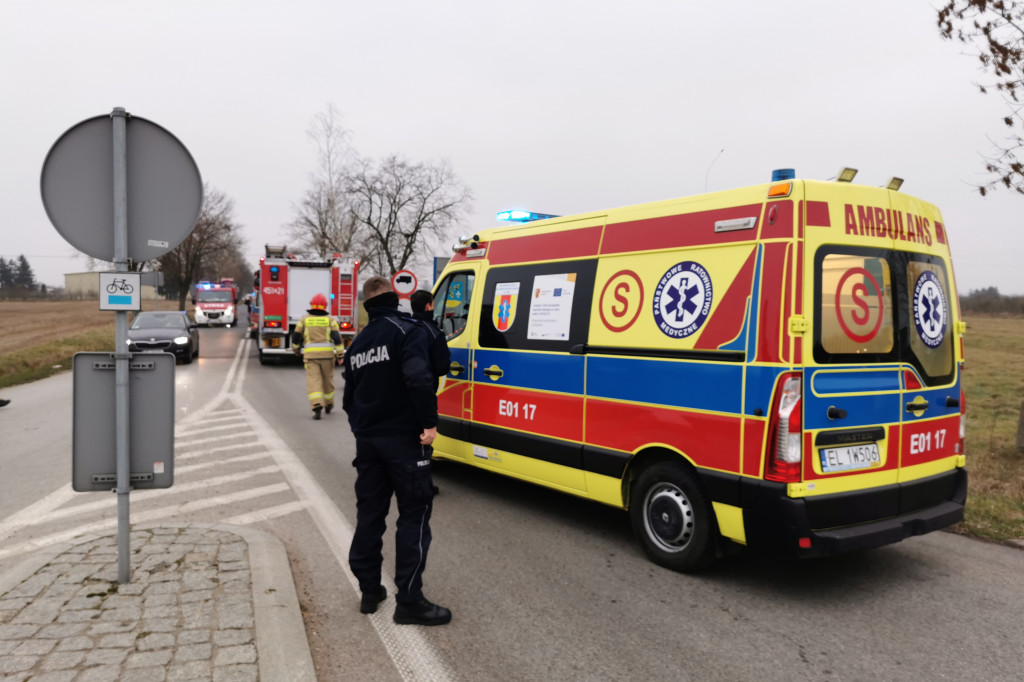 Wypadek w Kompinie