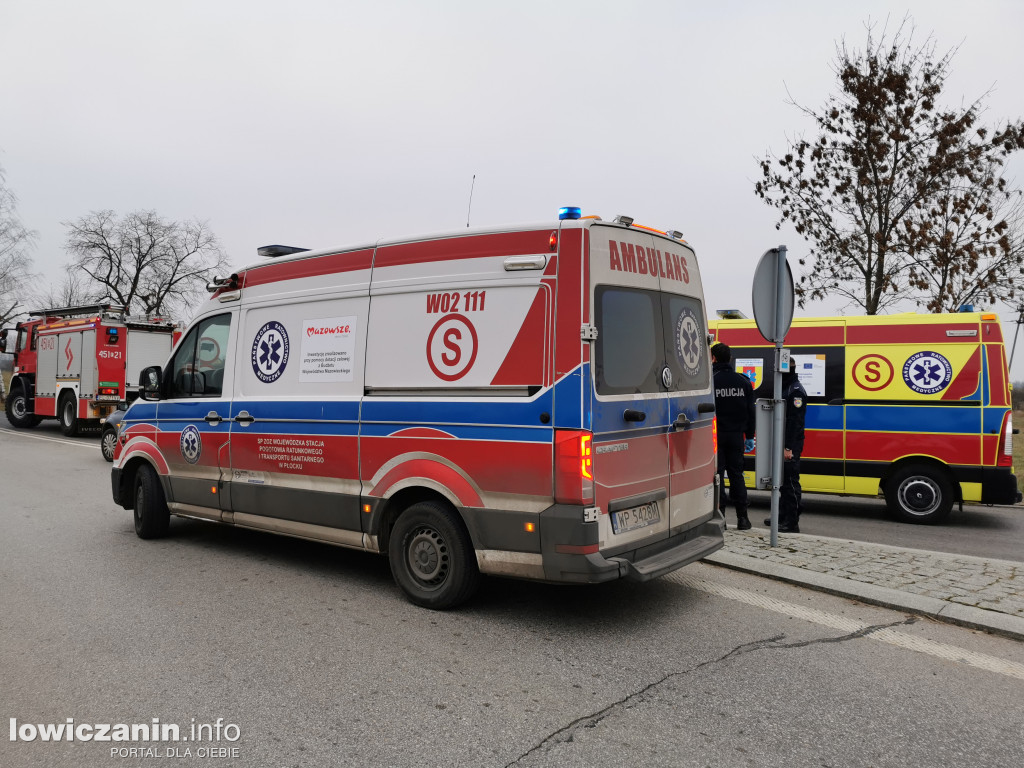 Wypadek w Kompinie