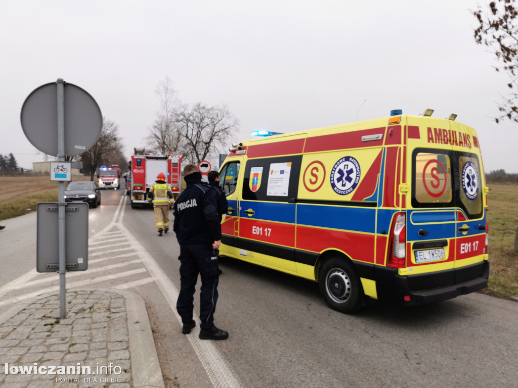 Wypadek w Kompinie