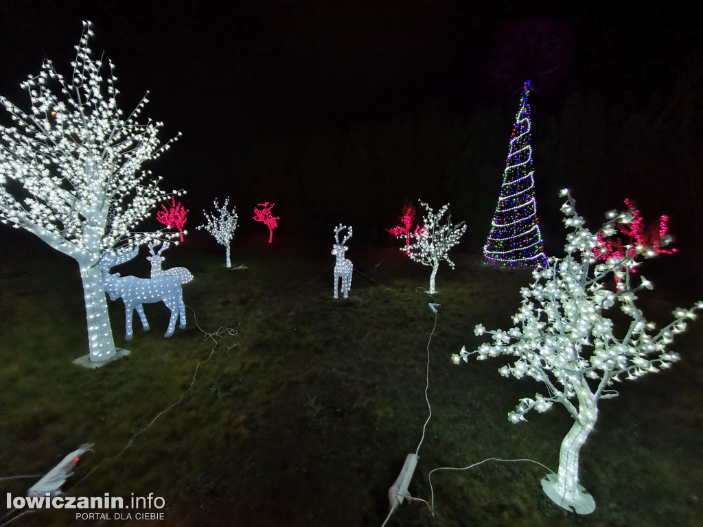 Piękne iluminacje świąteczne przy ul. Małszyce