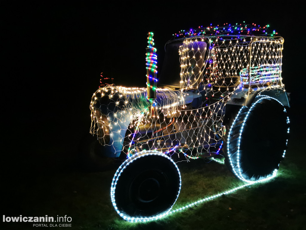 Piękne iluminacje świąteczne przy ul. Małszyce