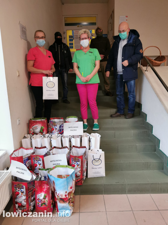 Myśliwska paczka dla małych pacjentów szpitala