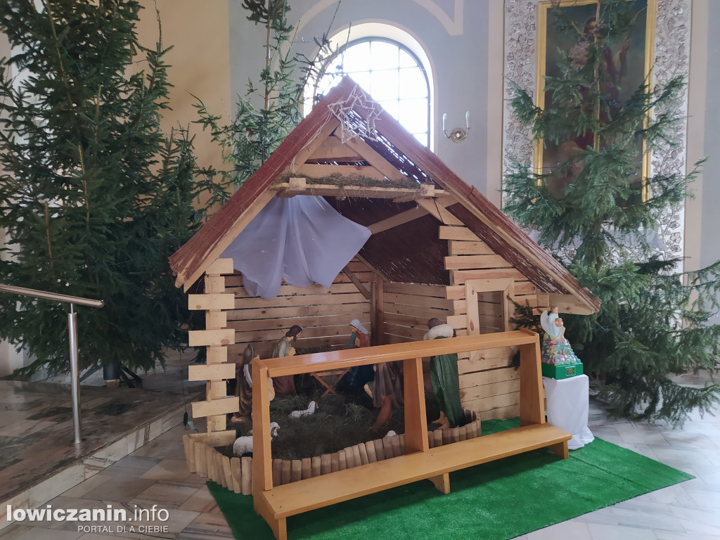 Szopki w łowickich kościołach