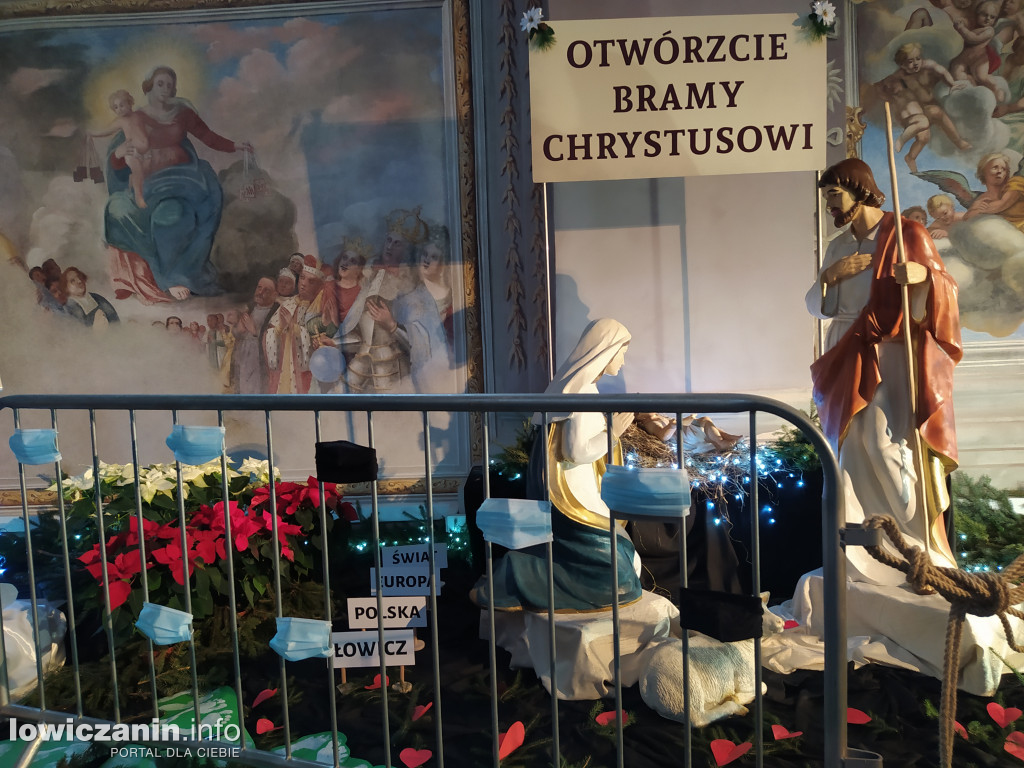 Szopki w łowickich kościołach