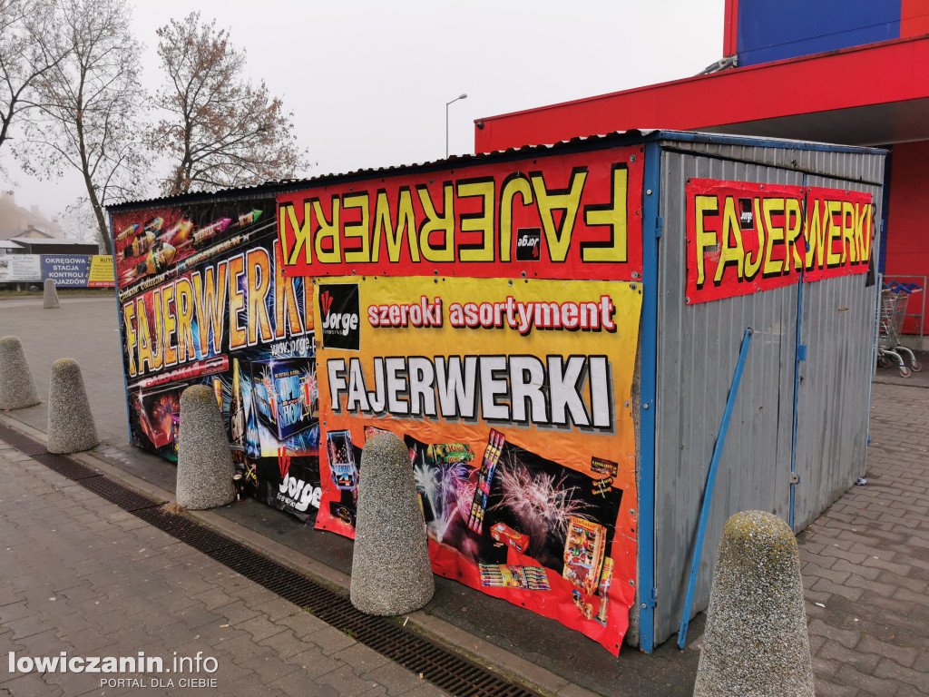 Duże zainteresowanie fajerwerkami w Łowiczu