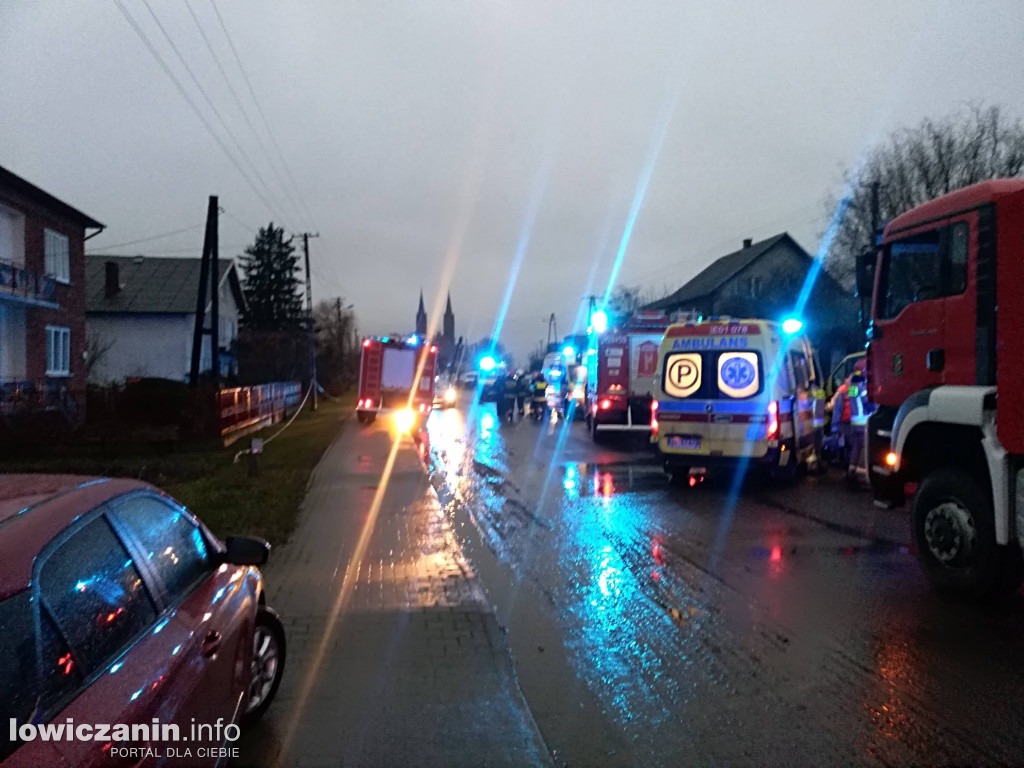 Śmiertelny wypadek w Złakowie Kościelnym