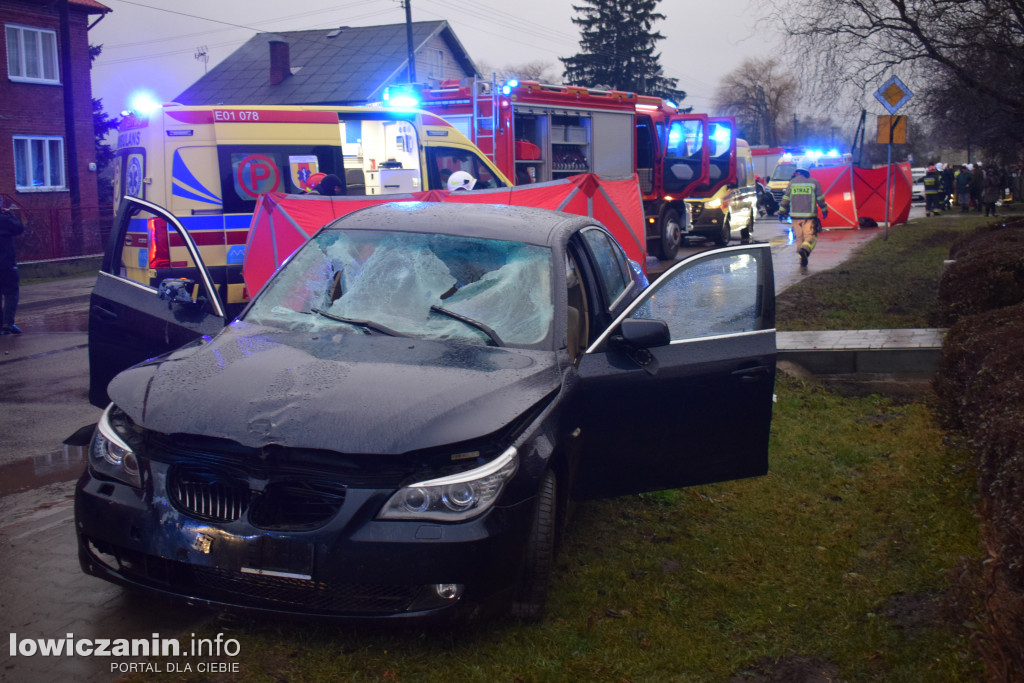 Tragiczny wypadek w Złakowie Kościelnym