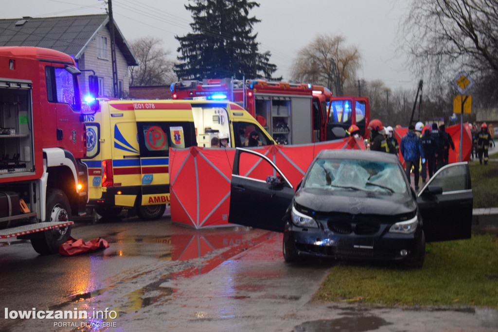 Tragiczny wypadek w Złakowie Kościelnym