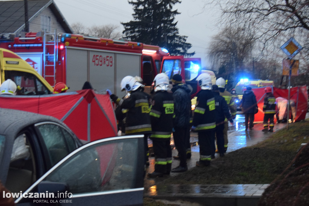 Tragiczny wypadek w Złakowie Kościelnym