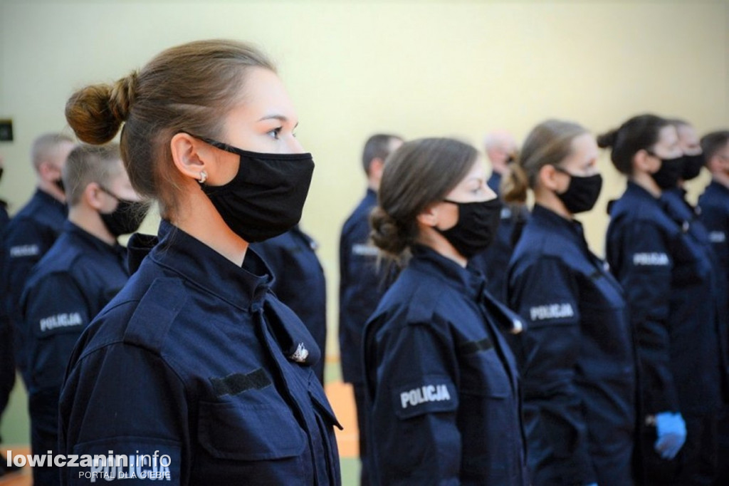 Nowi funkcjonariusze w KPP Łowicz