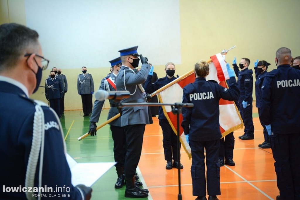 Nowi funkcjonariusze w KPP Łowicz