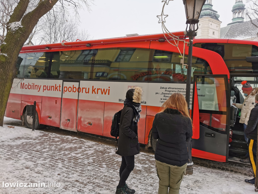 Zbiórka krwi w Łowiczu