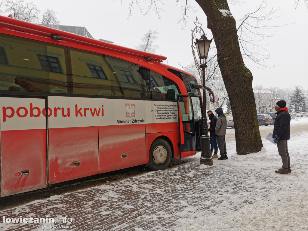 Zbiórka krwi w Łowiczu