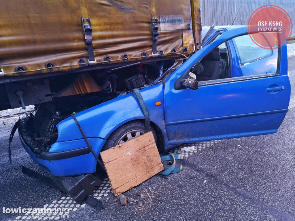 Wypadek na autostradzie A2