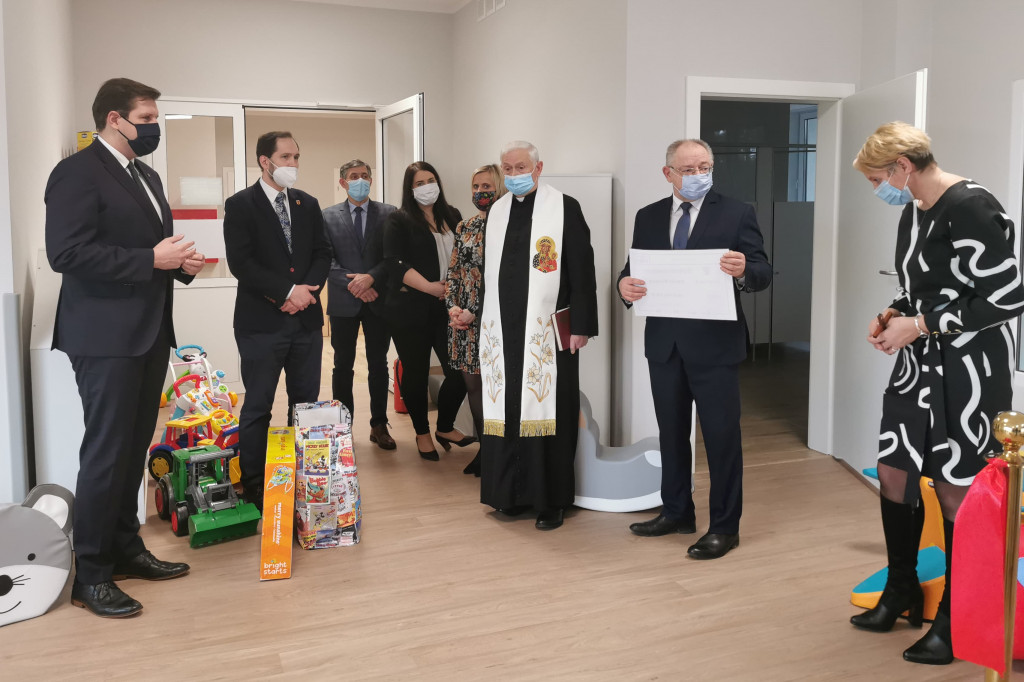 Oficjalne otwarcie żlobka w Bielawach