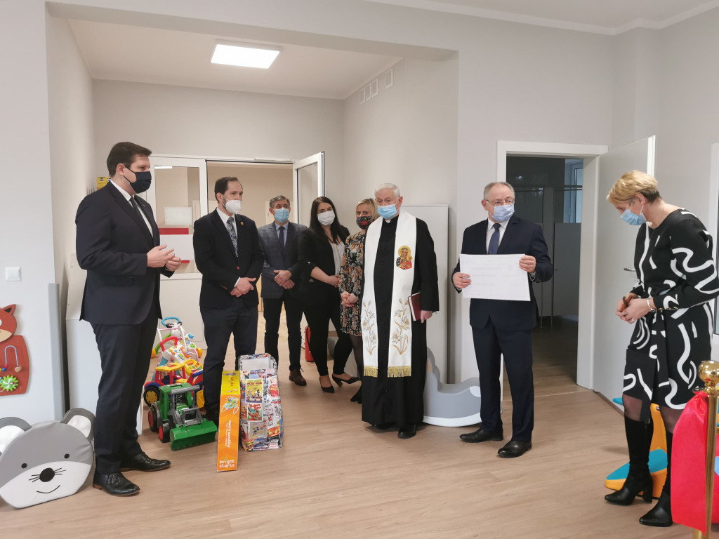 Oficjalne otwarcie żlobka w Bielawach